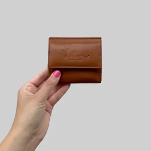 Mini denarnica - čokoladna barva