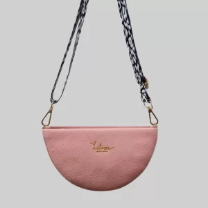Moon Clutch Bag - Light Pink