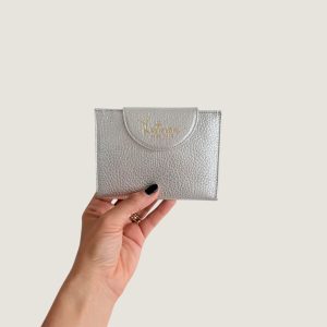Damen Geldbörse – Helles Silber