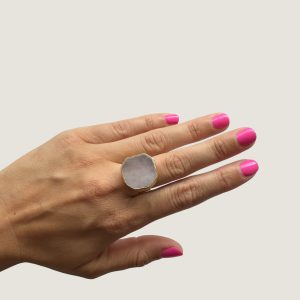 Rosenquarz-Ring