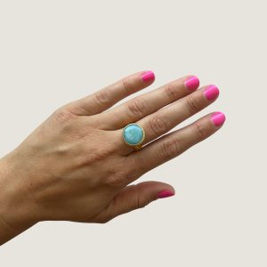 Amazonit Ring
